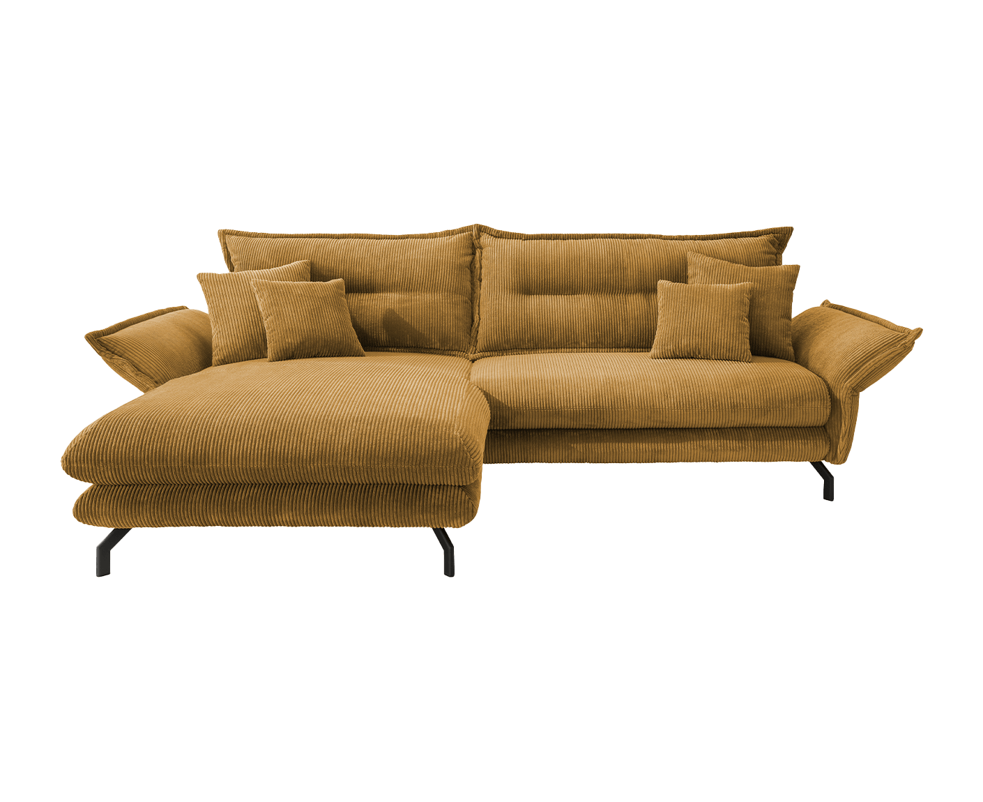 La Spezia Ecksofa 255 x 180 cm, Cord