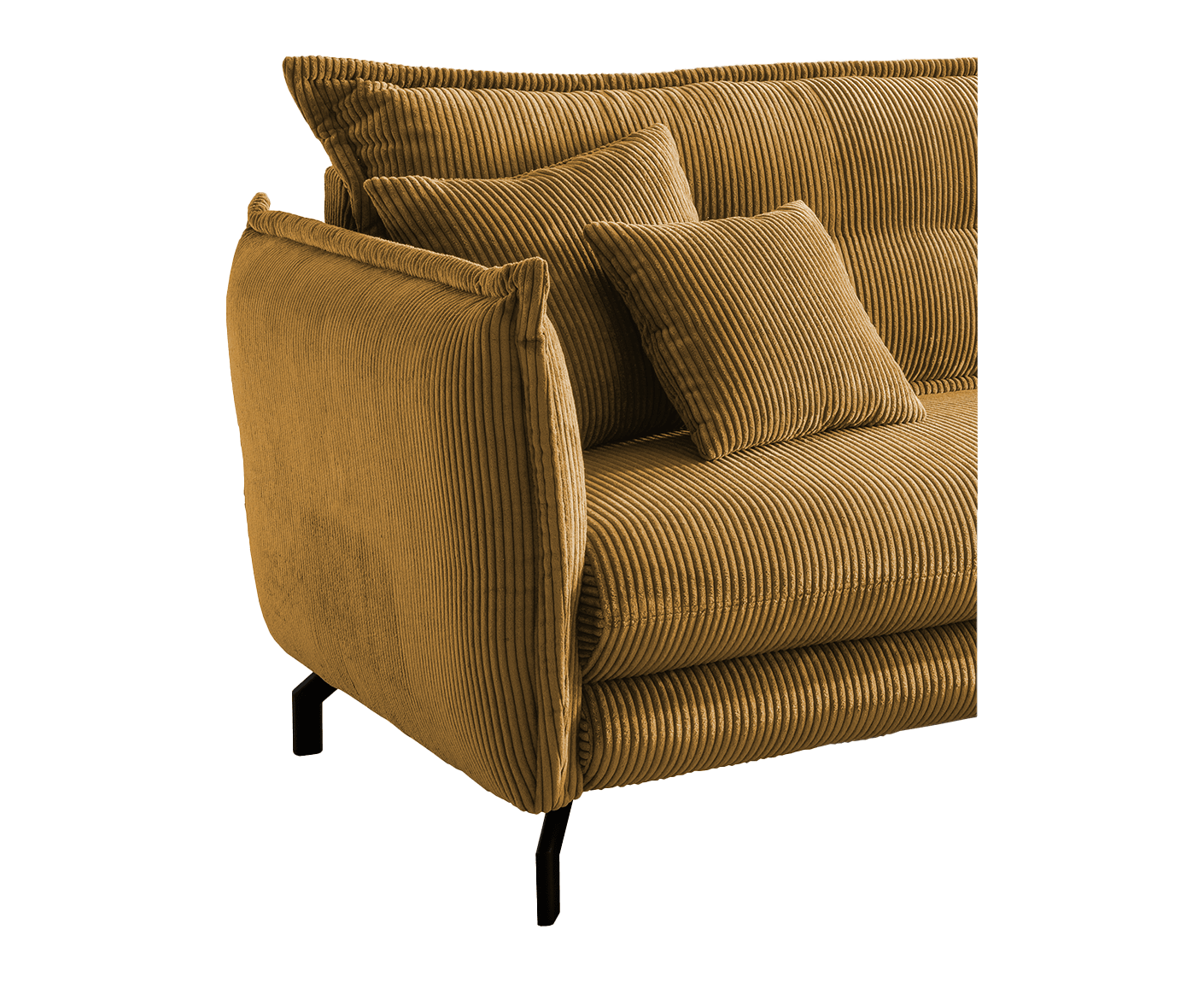 La Spezia Ecksofa 255 x 180 cm, Cord