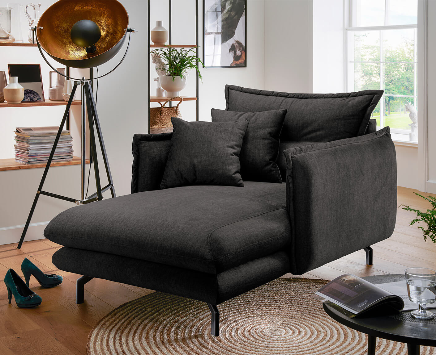 La Spezia Loveseat 111 x 167 cm,Tessuto