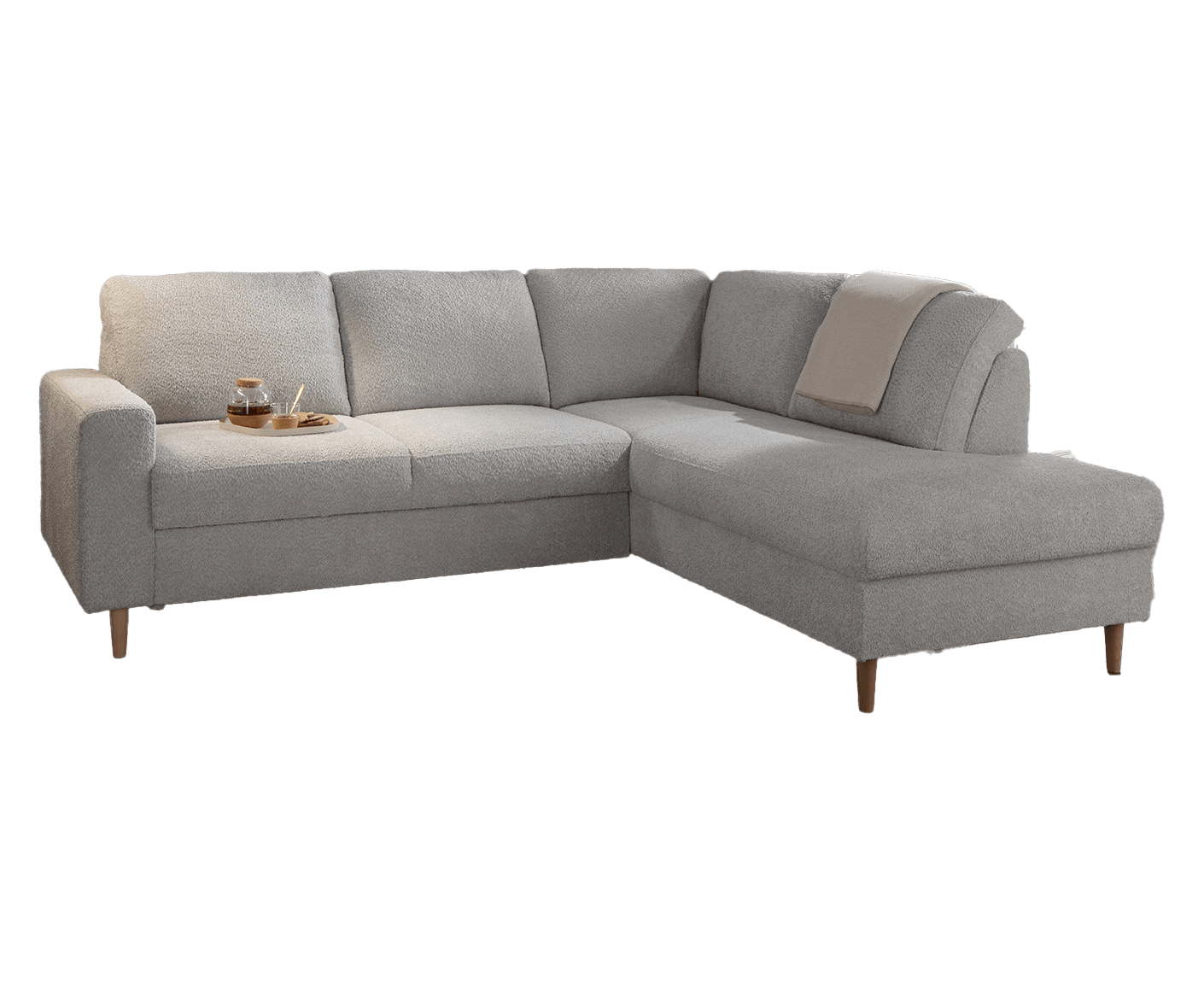 Potenza Ecksofa 242 x 200 cm, mit Schlaffunktion, Divano