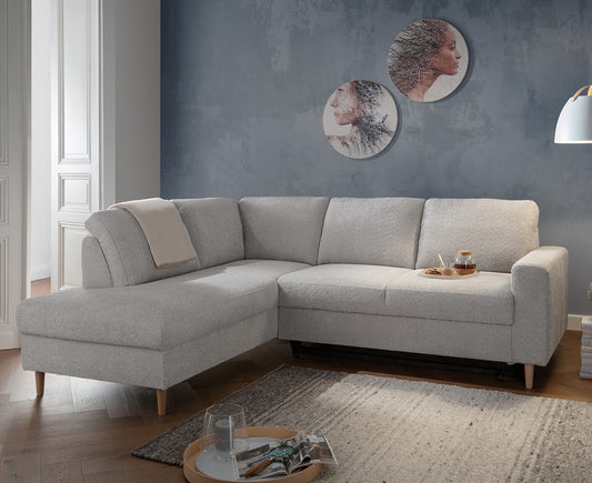 Potenza Ecksofa 242 x 200 cm, mit Schlaffunktion, Divano