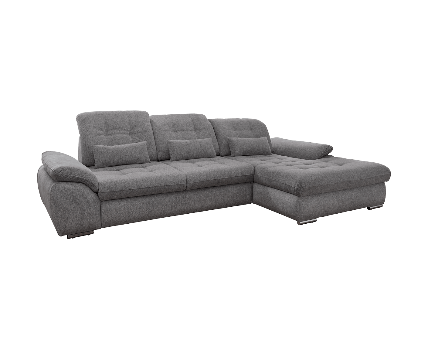 Rovigo Ecksofa 314 x 184 cm, mit Schlaffunktion und Bettkasten, Corto