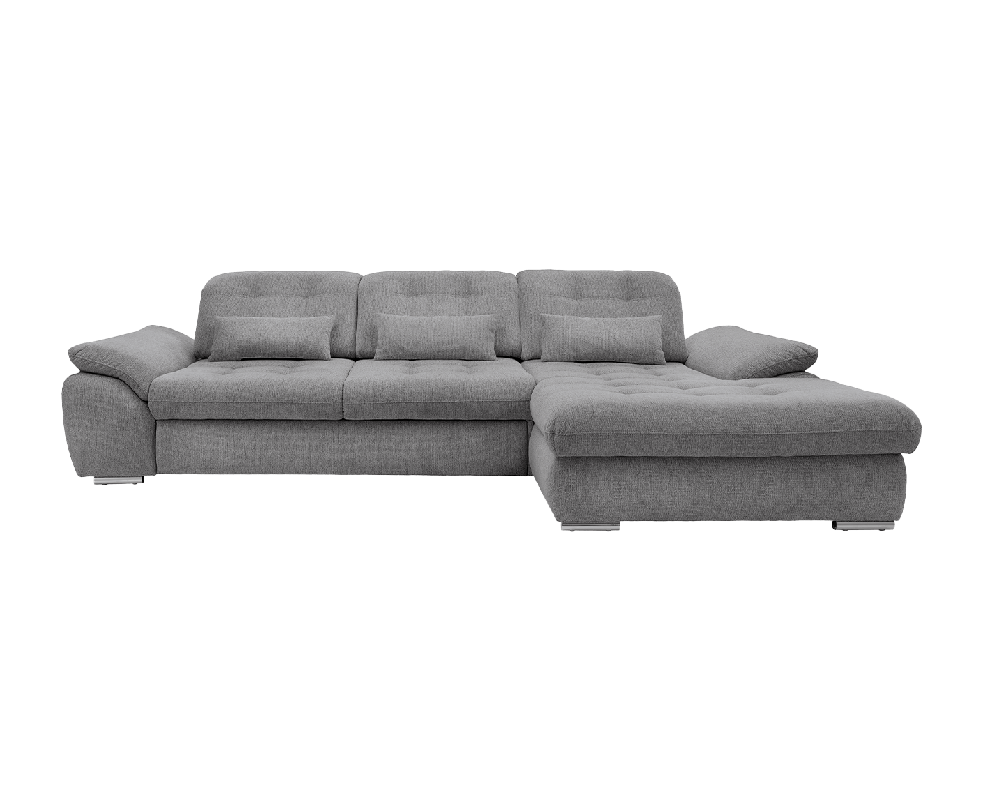 Rovigo Ecksofa 314 x 184 cm, mit Schlaffunktion und Bettkasten, Corto