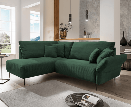 Viterbo Ecksofa 237-255 x 190 cm, Cord