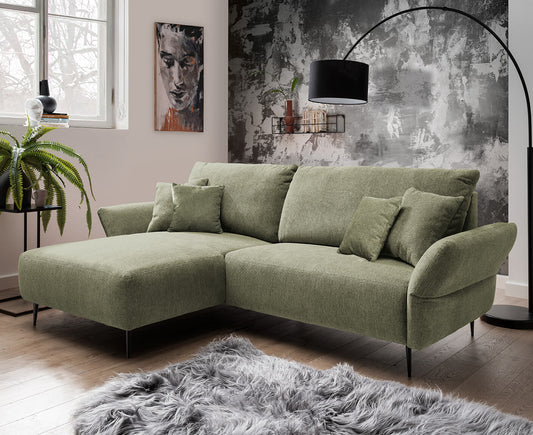 Viterbo Ecksofa 260 - 302 x 178 cm, Corto, beidseitig montierbar