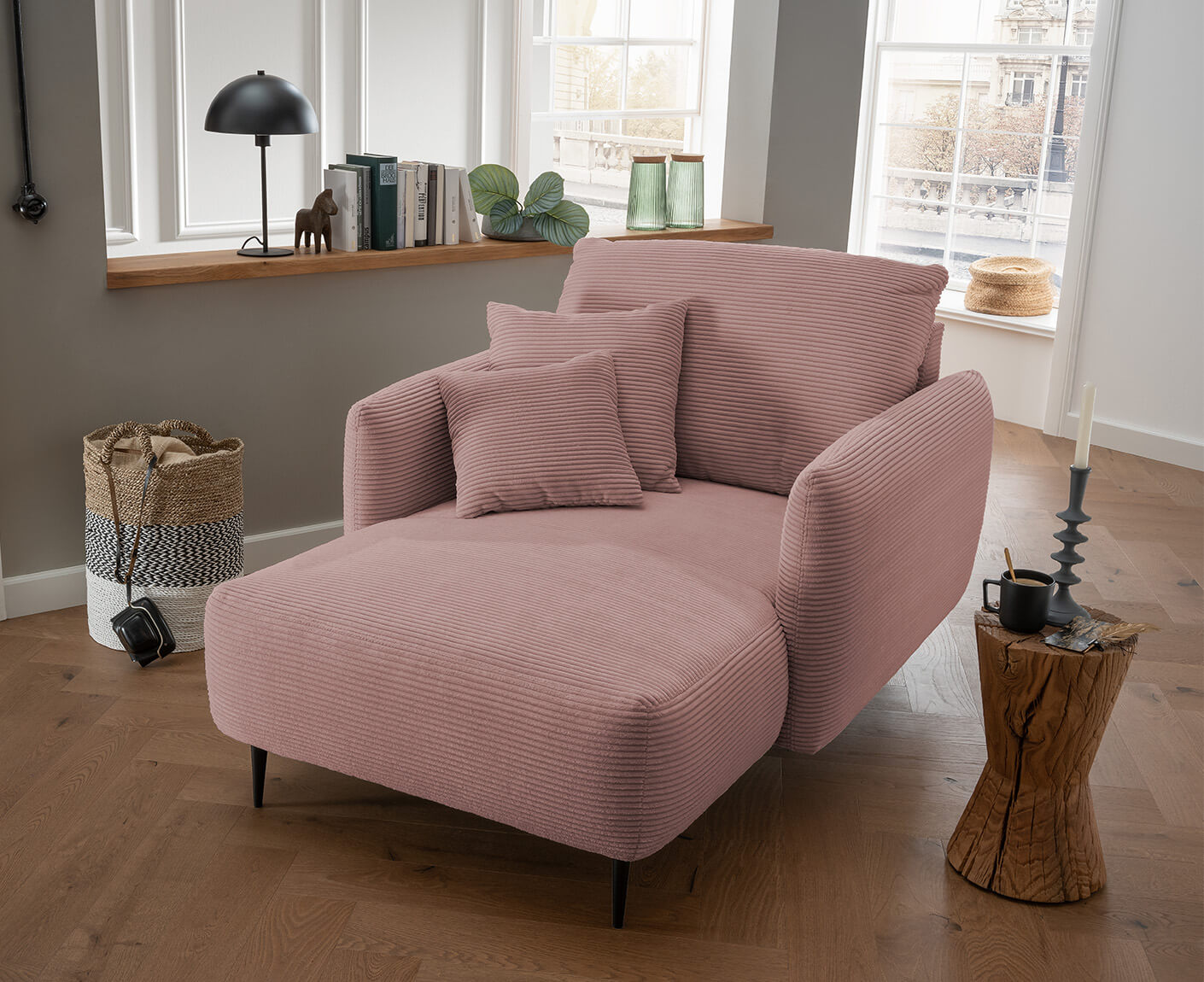 Viterbo Loveseat 112 x 158 cm, Cord