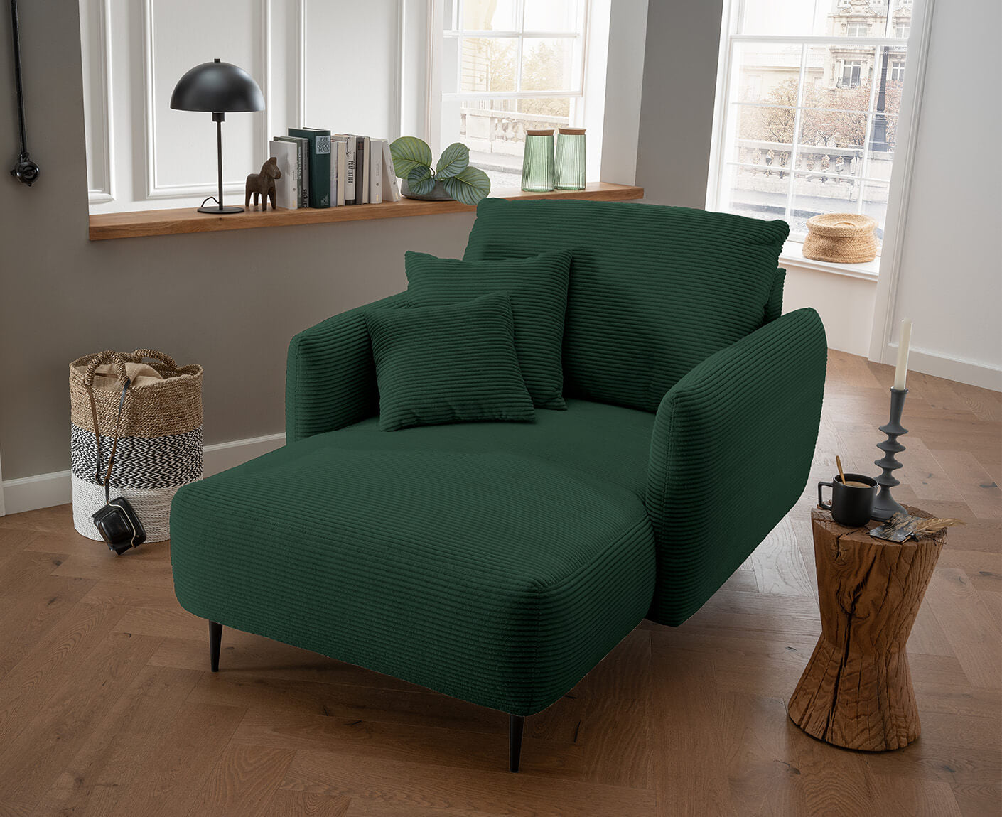 Viterbo Loveseat 112 x 158 cm, Cord