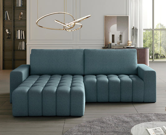 Bonett Ecksofa 250 x 175 cm, Webstoff