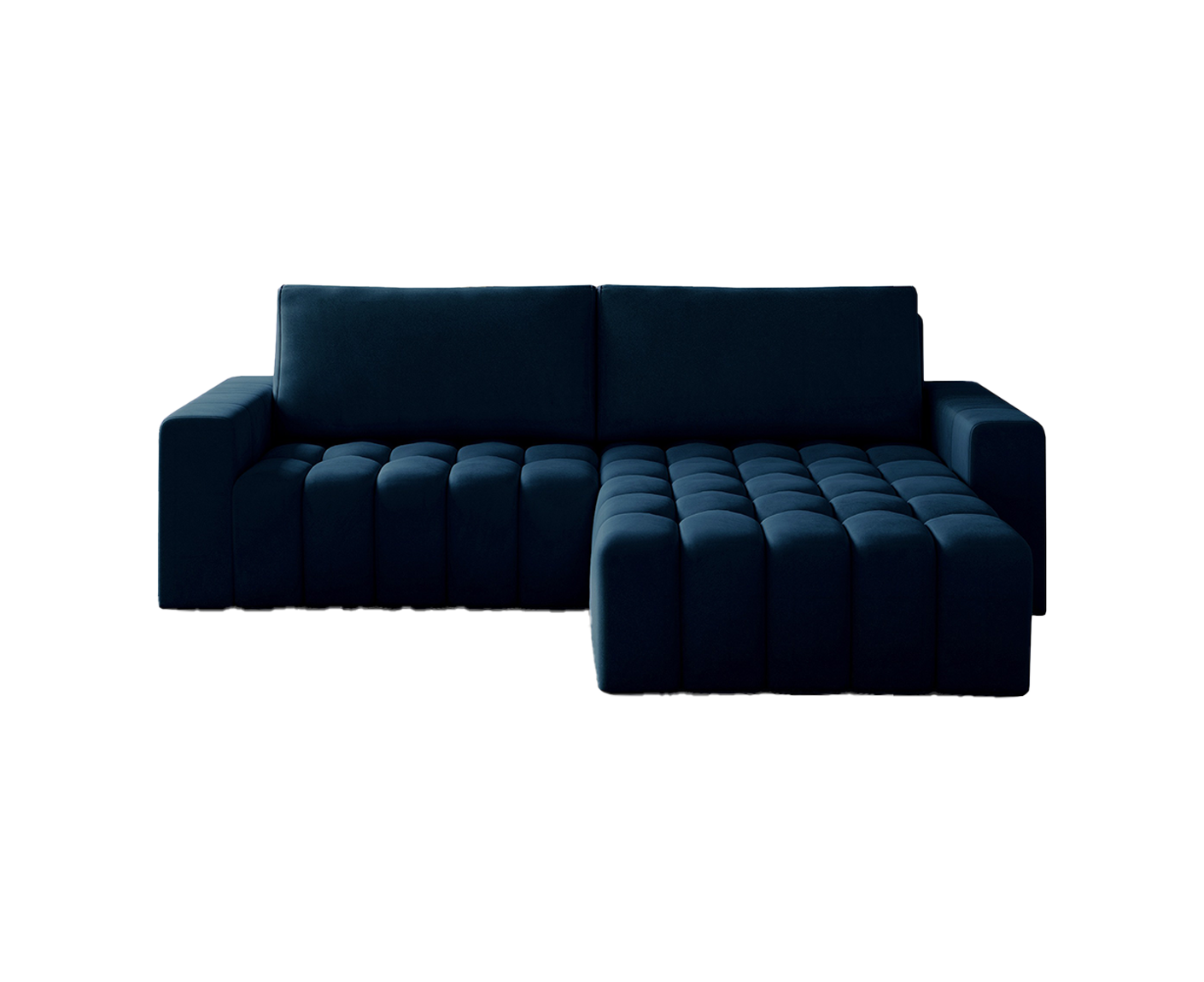 Bonett Ecksofa 250 x 175 cm, Samt