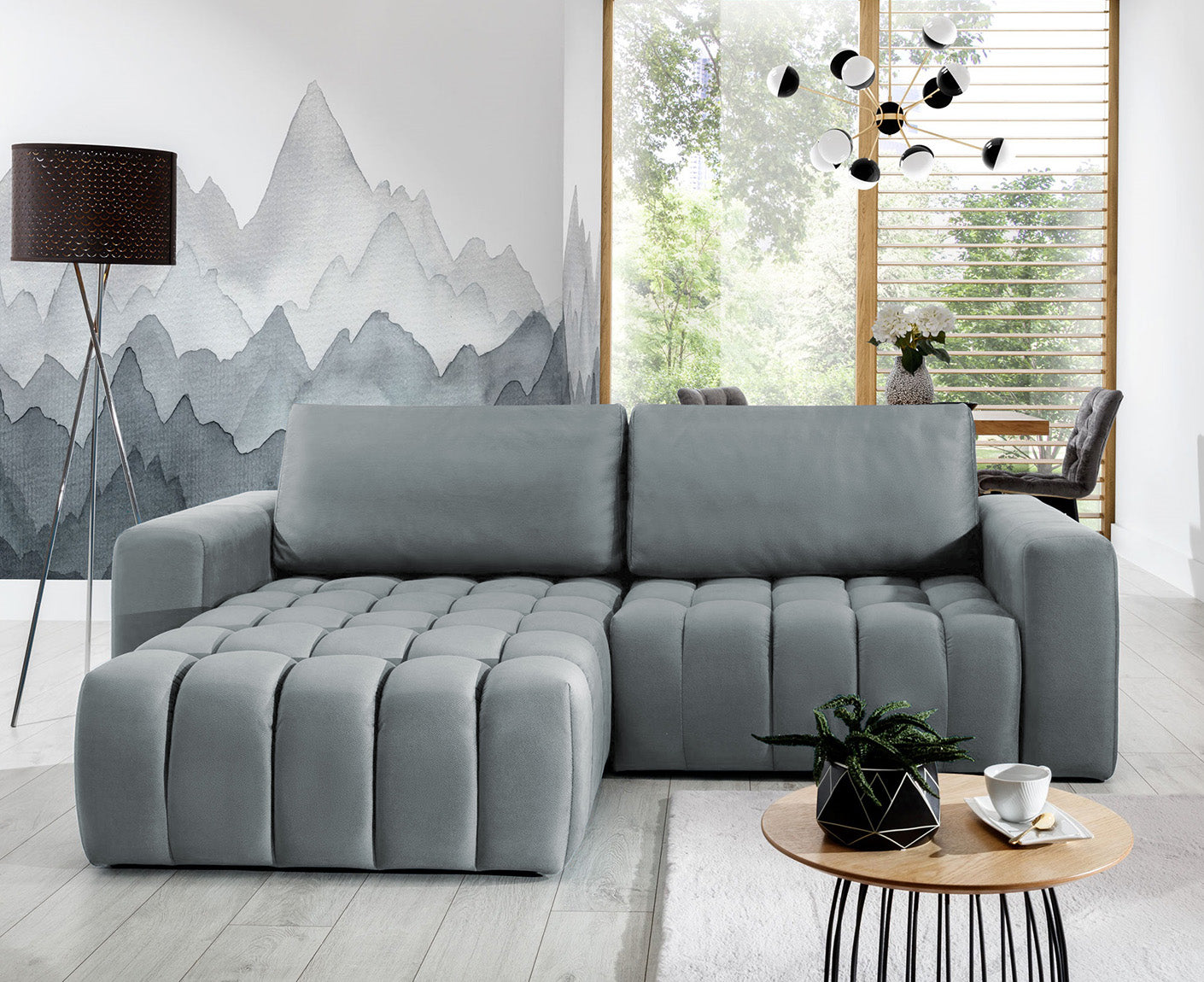 Bonett Ecksofa 250 x 175 cm, Kunstleder