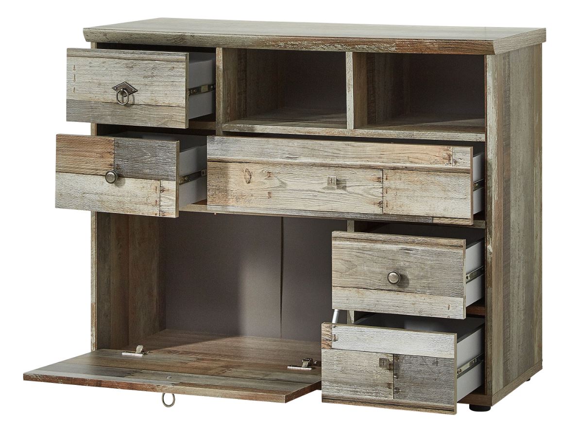 Kommode BONANZA Driftwood Nachbildung - Voelpe