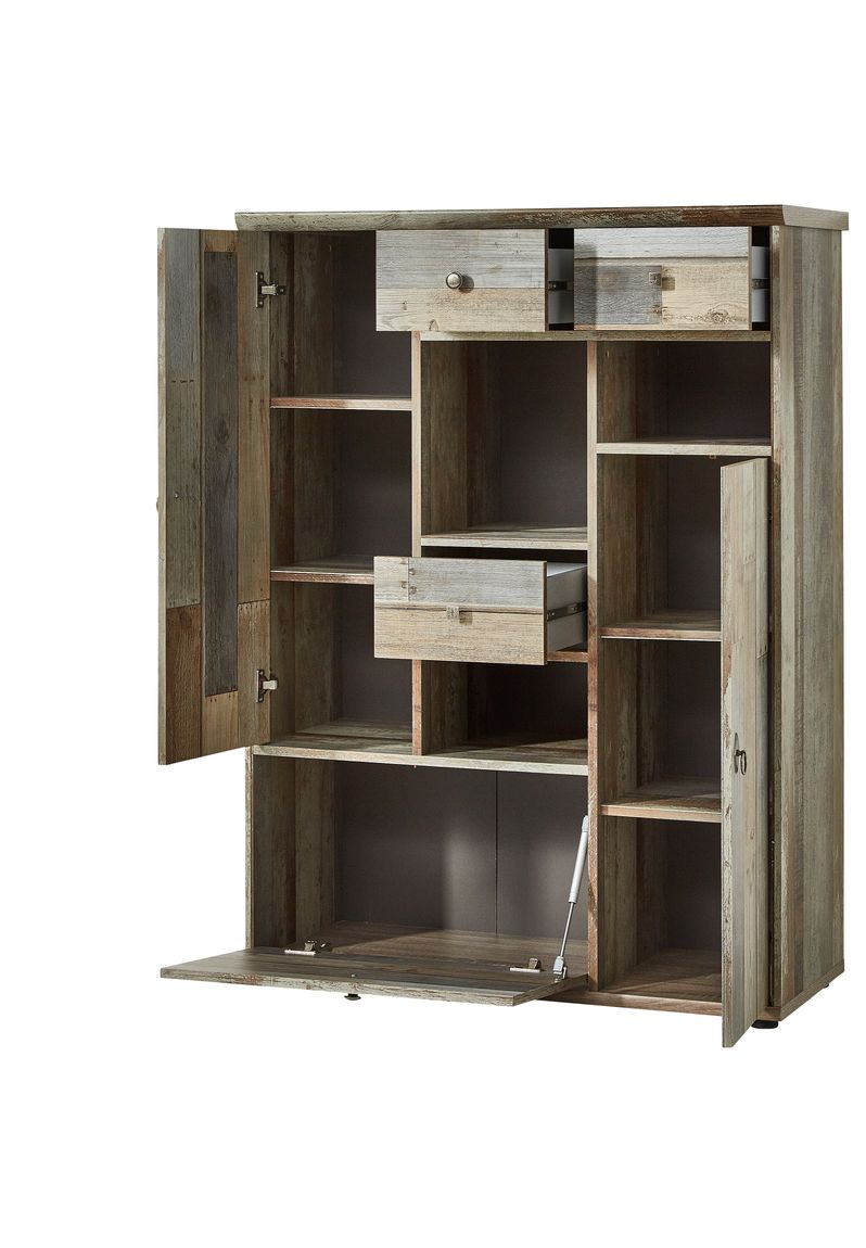 Highboard BONANZA Driftwood Nachbildung - Voelpe