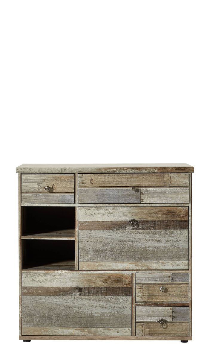 Schuhschrank BONANZA Driftwood Nachbildung - Voelpe