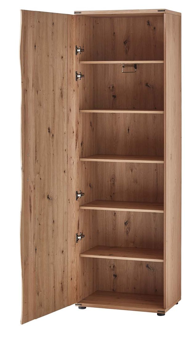 Boste Garderobenschrank fertig montiert Wildeiche massiv