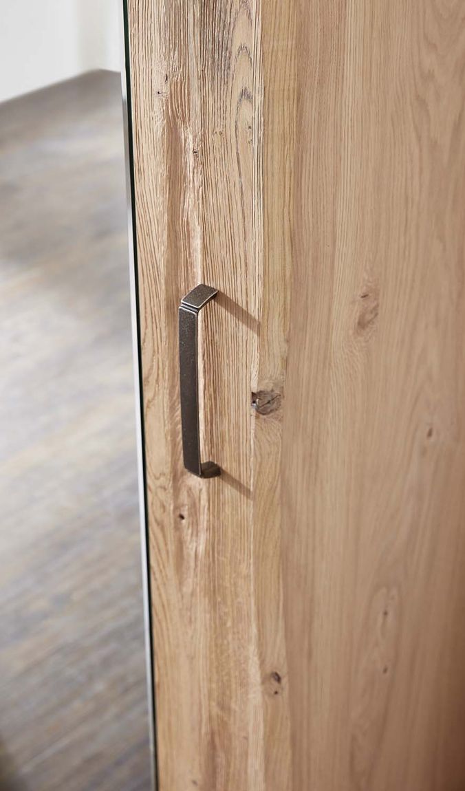 Boste Garderobenschrank fertig montiert Wildeiche massiv