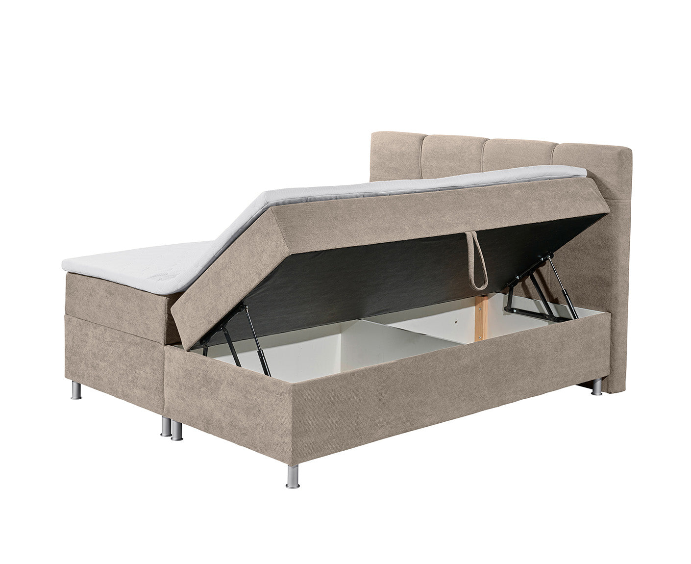 Brixton Boxbett / Polsterbett inkl. Bettkasten 160x200 - 180x200 cm