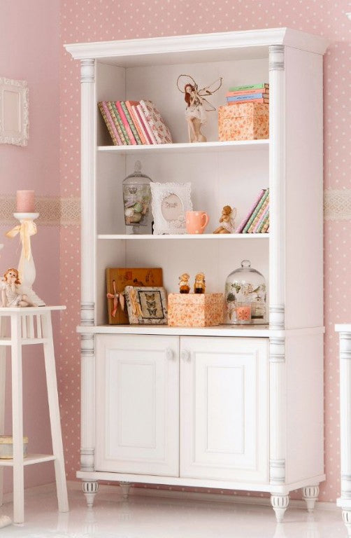 Cilek ROMANTIC Bücherregal Regal Standregal Kinderzimmer Weiß