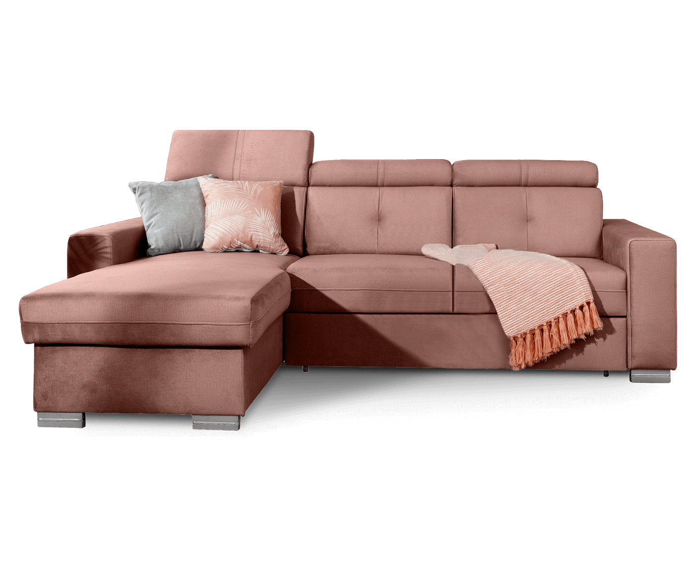 Fresia Ecksofa 247 x 176 cm, Samt