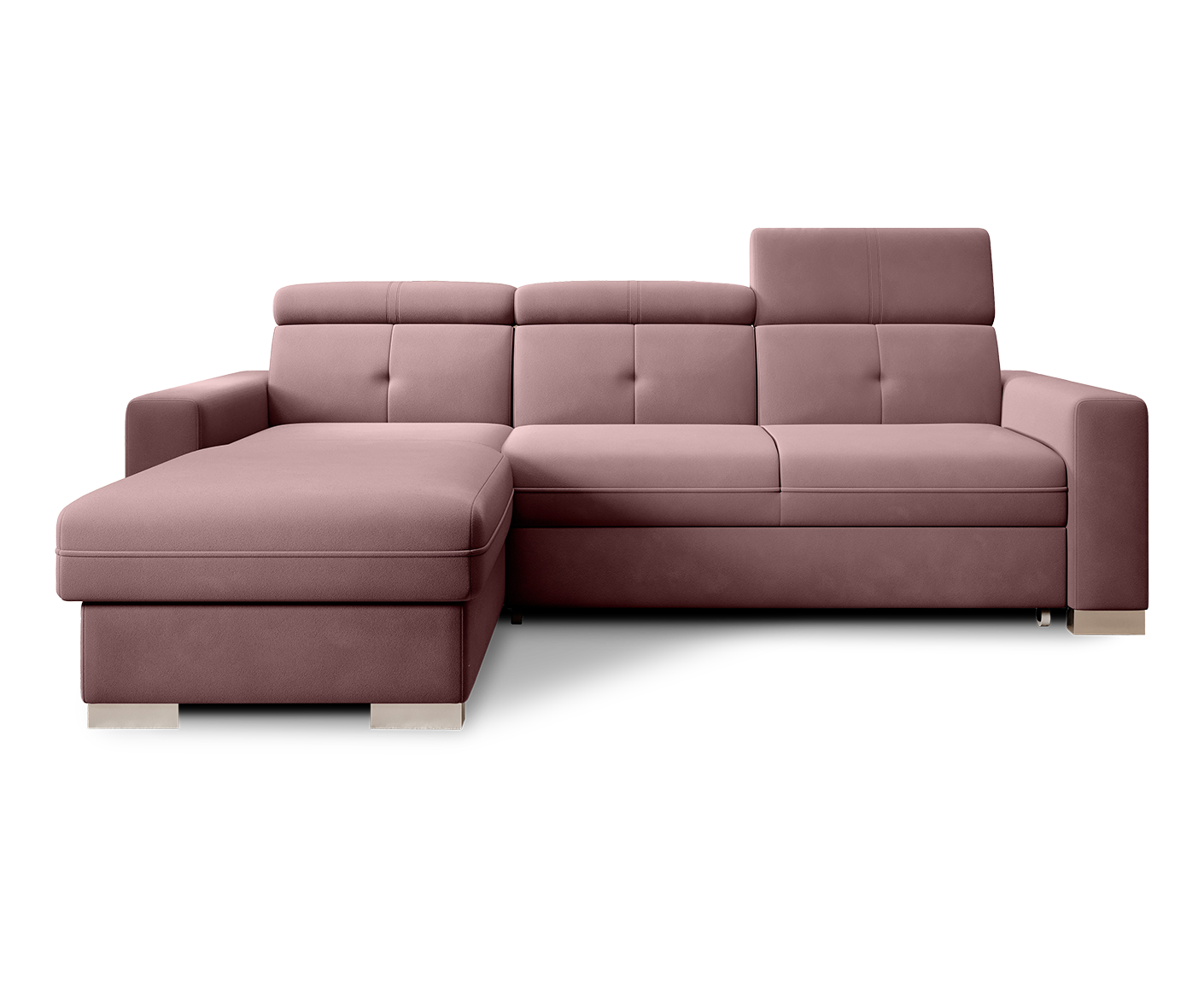 Fresia Ecksofa 247 x 176 cm, Samt