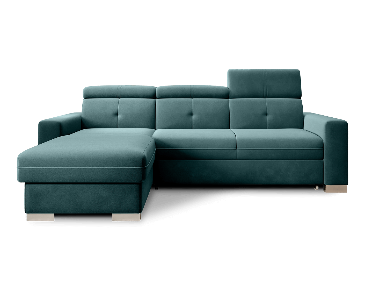 Fresia Ecksofa 247 x 176 cm, Samt