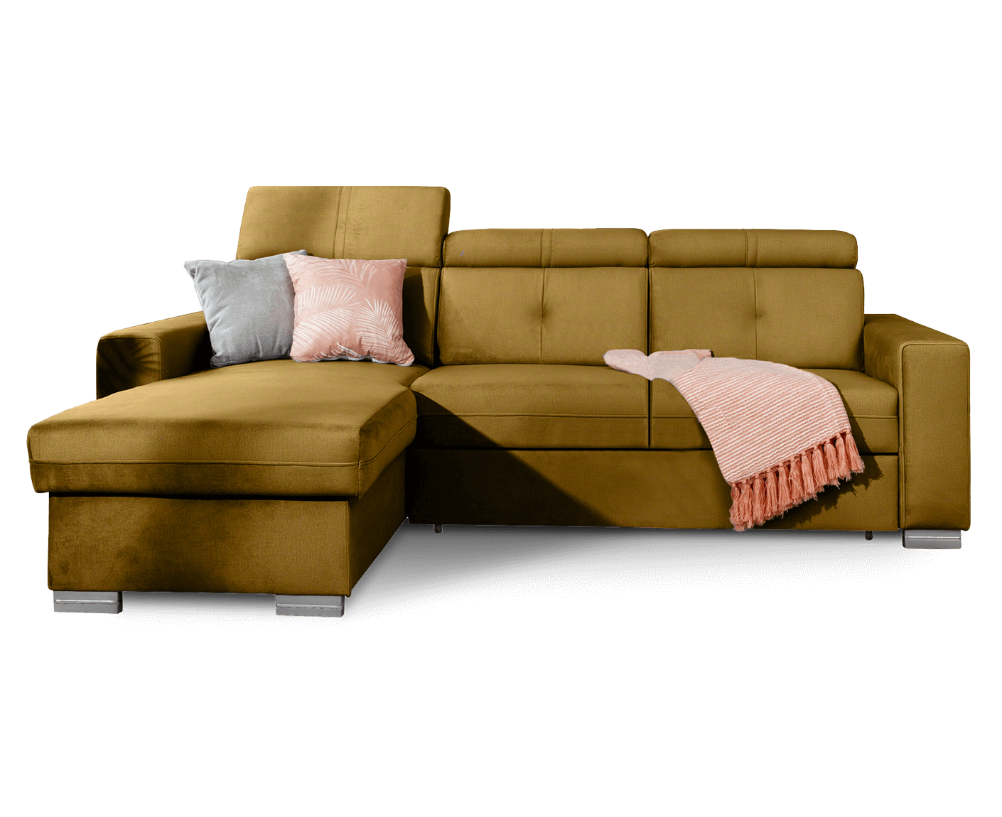 Fresia Ecksofa 247 x 176 cm, Samt