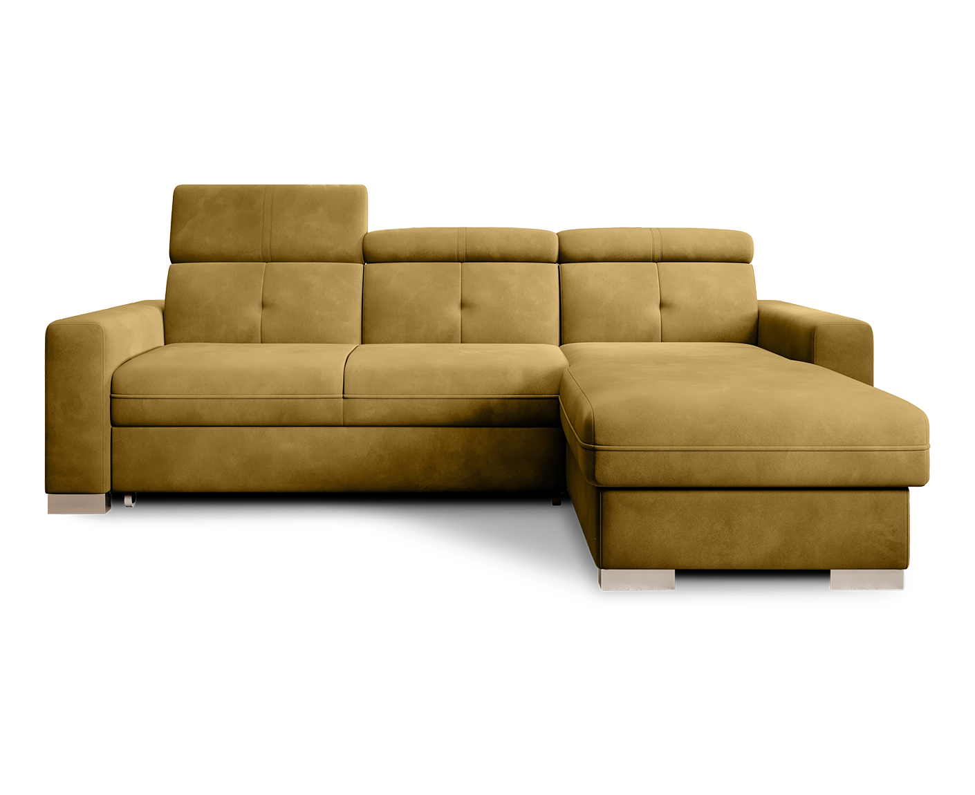 Fresia Ecksofa 247 x 176 cm, Samt