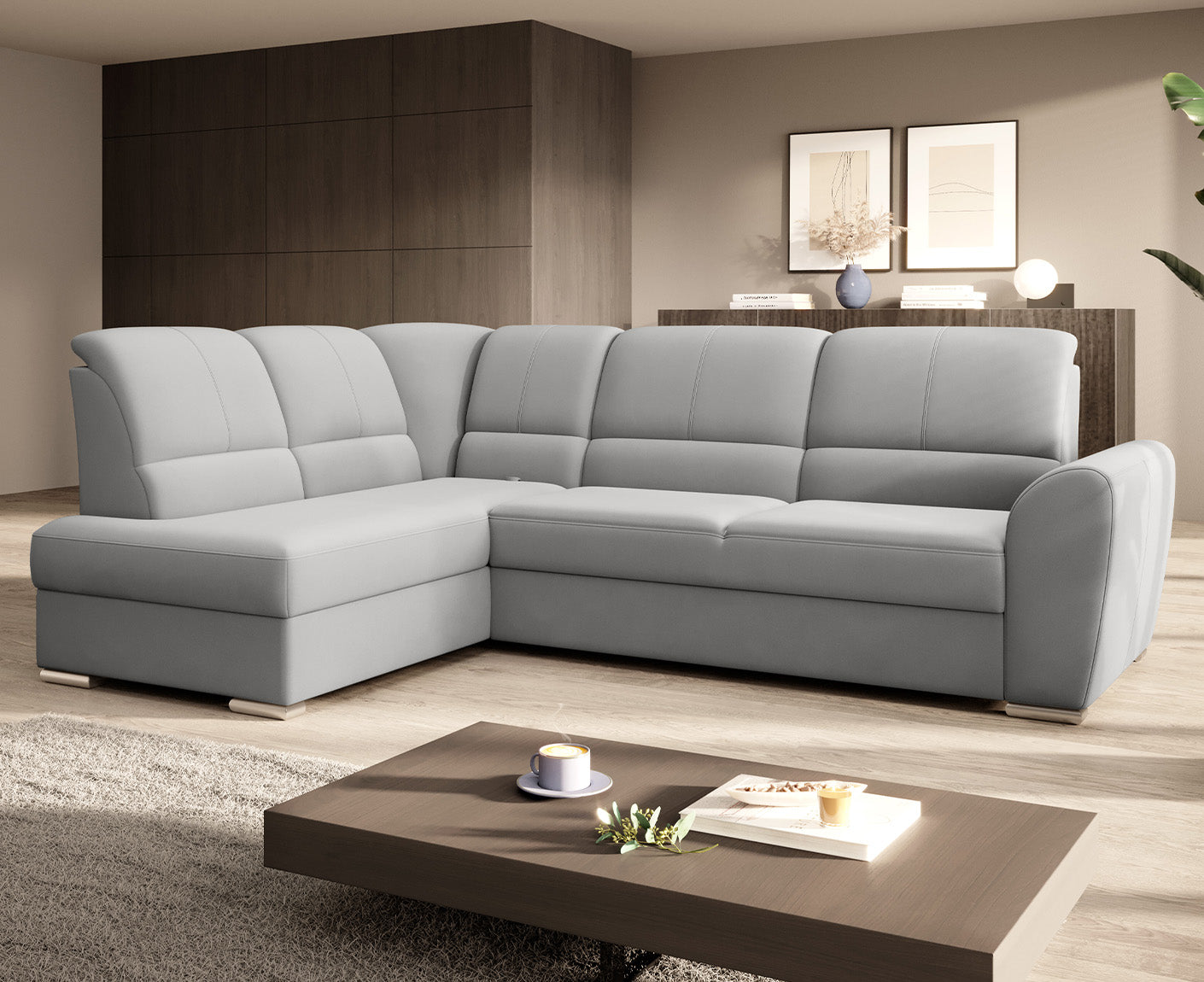 Siber Ecksofa 270 x 192 cm, Webstoff