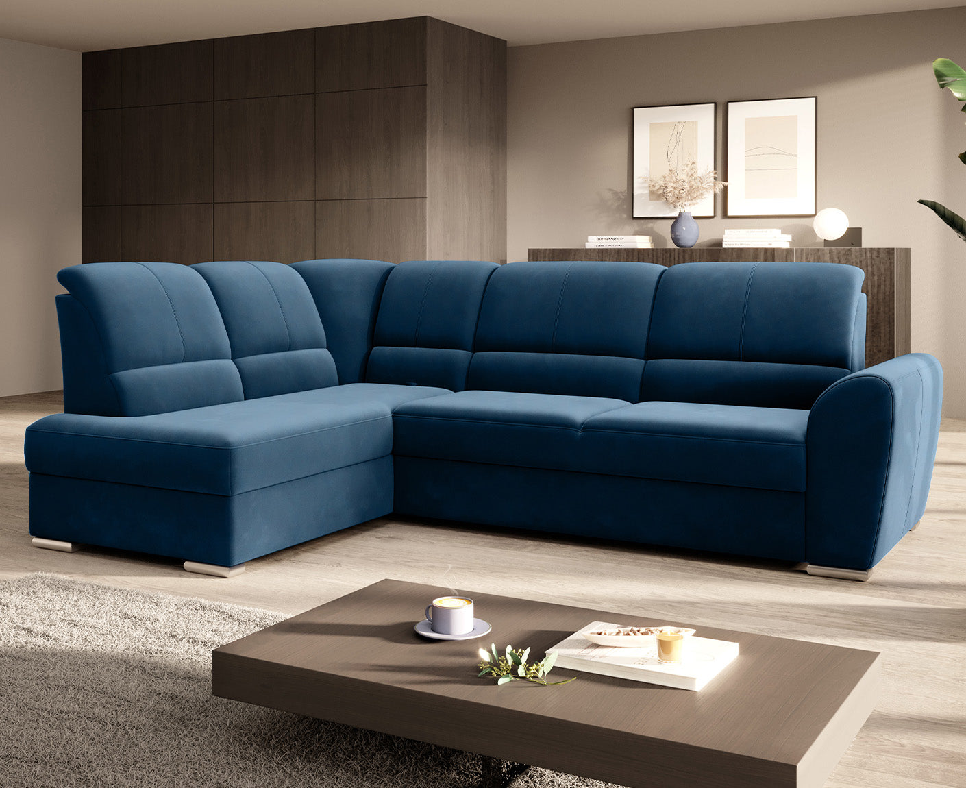 Siber Ecksofa 270 x 192 cm, Webstoff