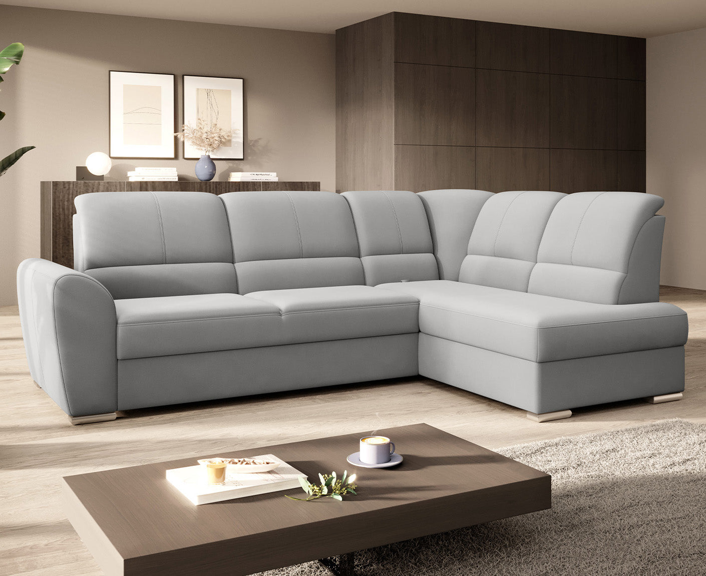 Siber Ecksofa 270 x 192 cm, Webstoff