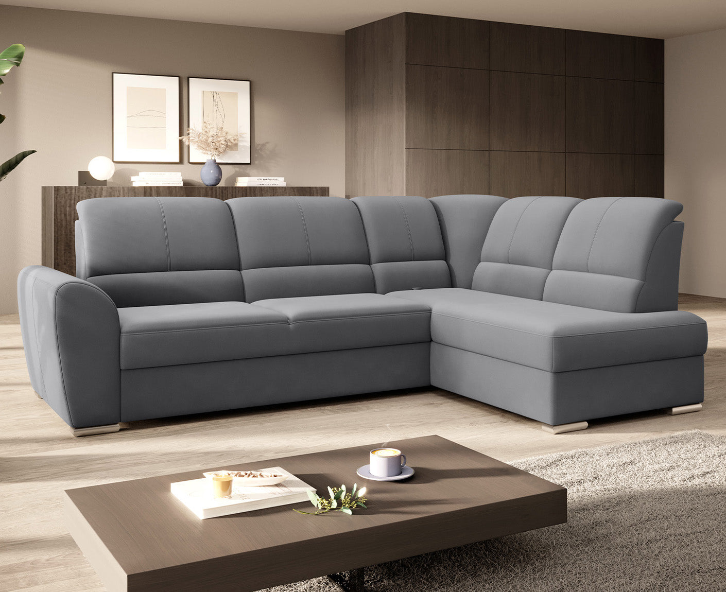 Siber Ecksofa 270 x 192 cm, Webstoff