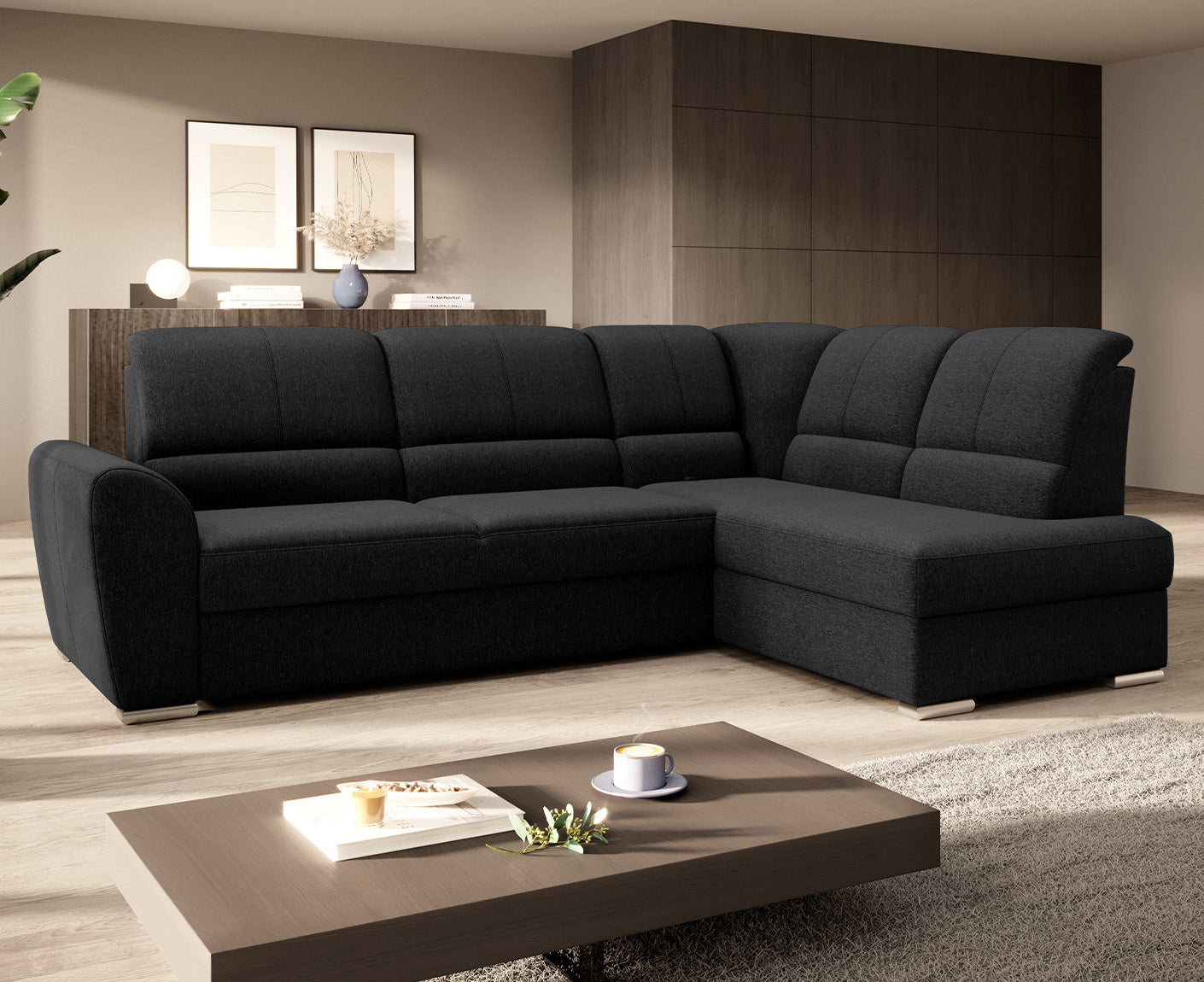 Siber Ecksofa 270 x 192 cm, Webstoff