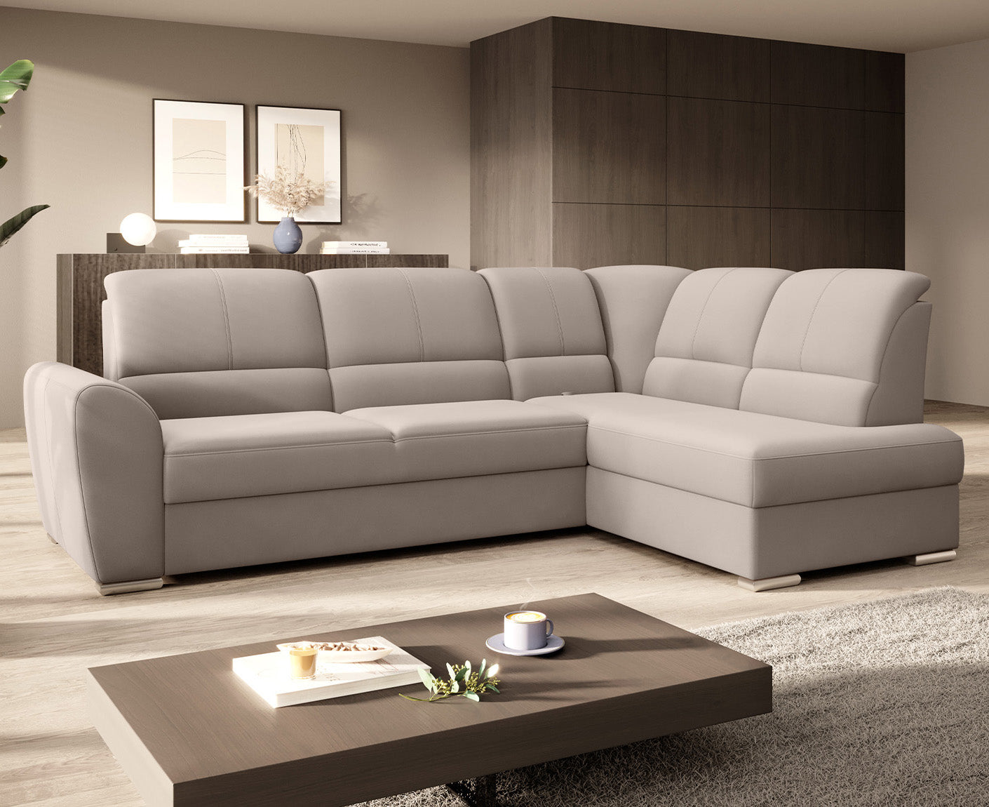 Siber Ecksofa 270 x 192 cm, Webstoff