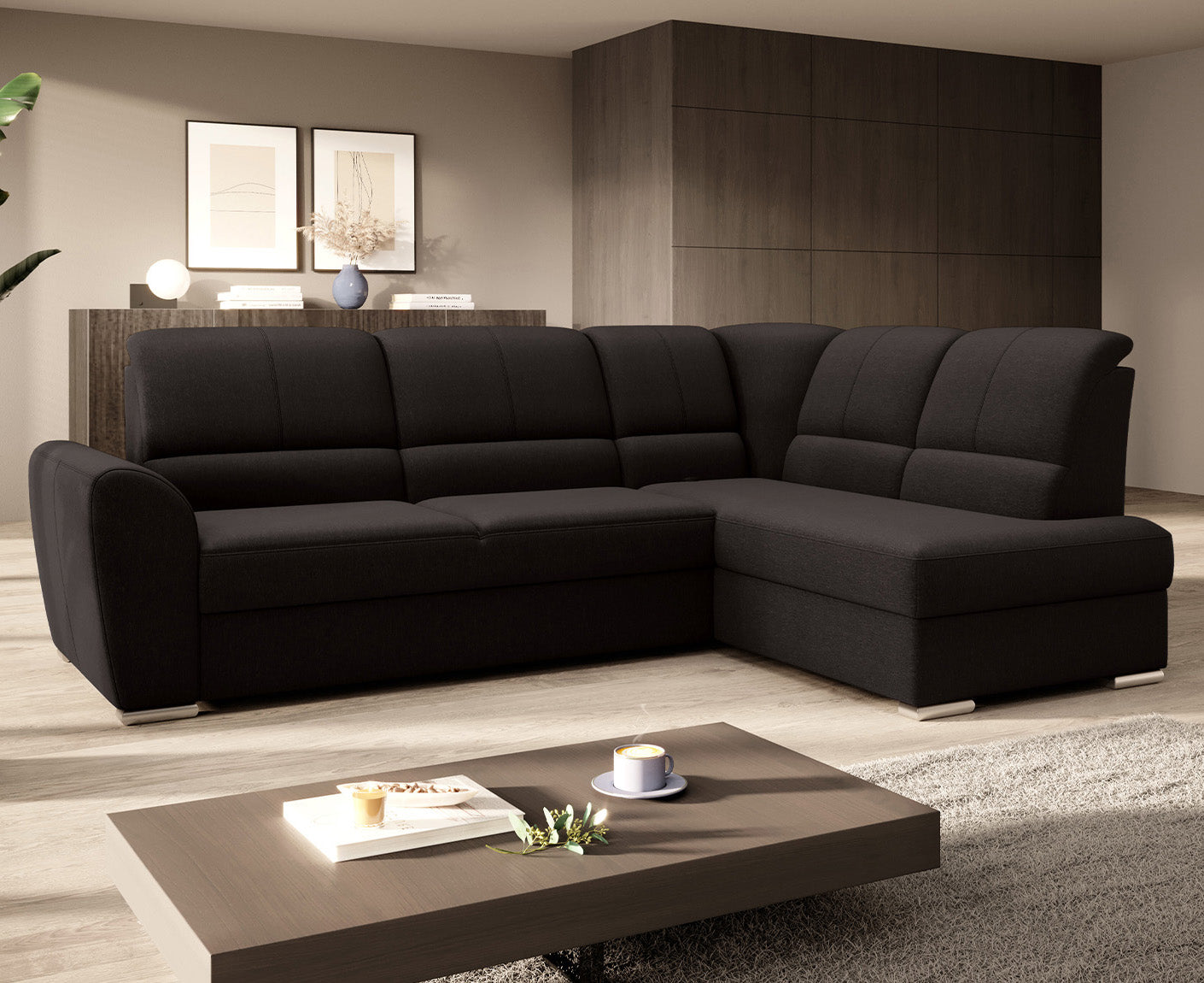 Siber Ecksofa 270 x 192 cm, Webstoff