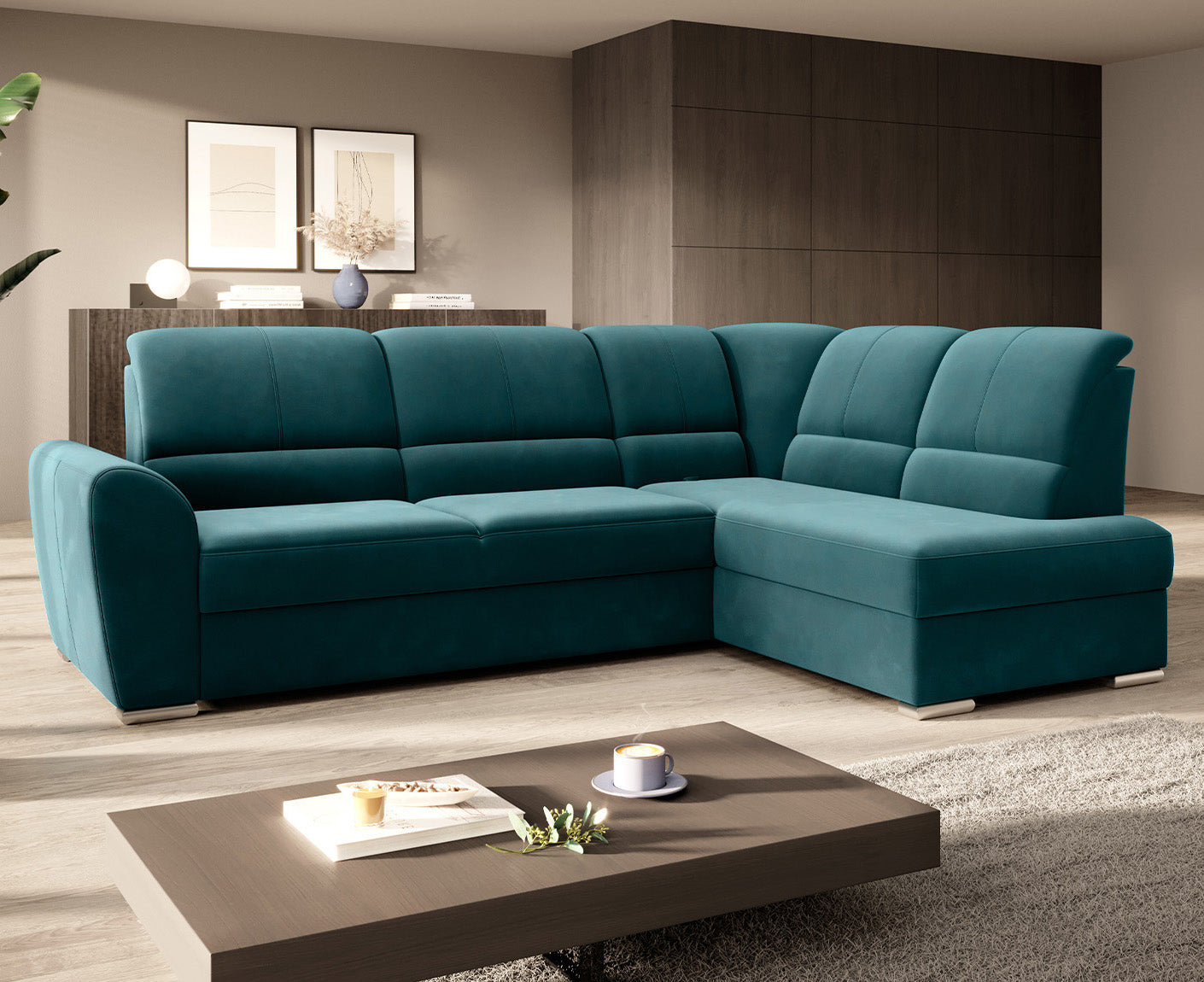 Siber Ecksofa 270 x 192 cm, Webstoff