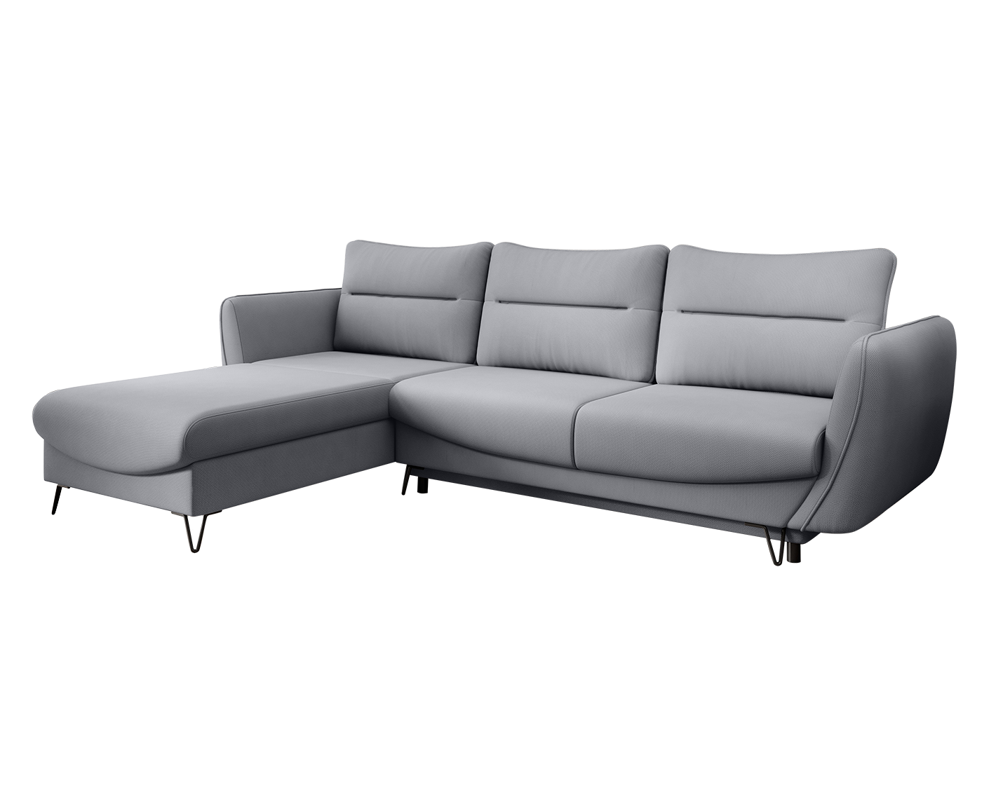 Silva Ecksofa 276 x 201 cm, Microvelour