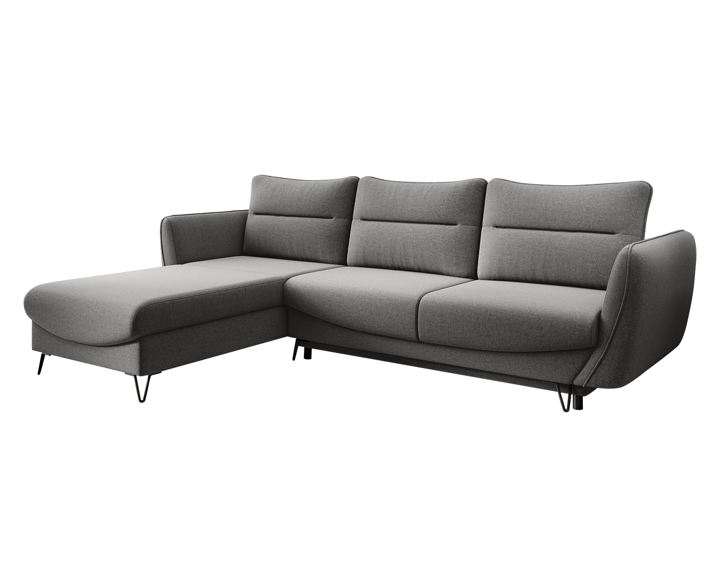 Silva Ecksofa 276 x 201 cm, Microvelour