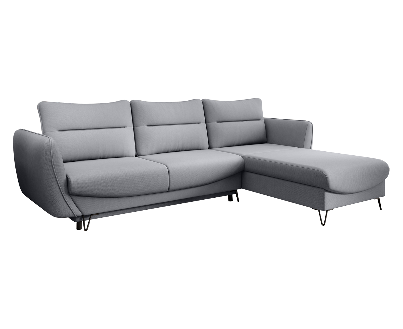 Silva Ecksofa 276 x 201 cm, Microvelour