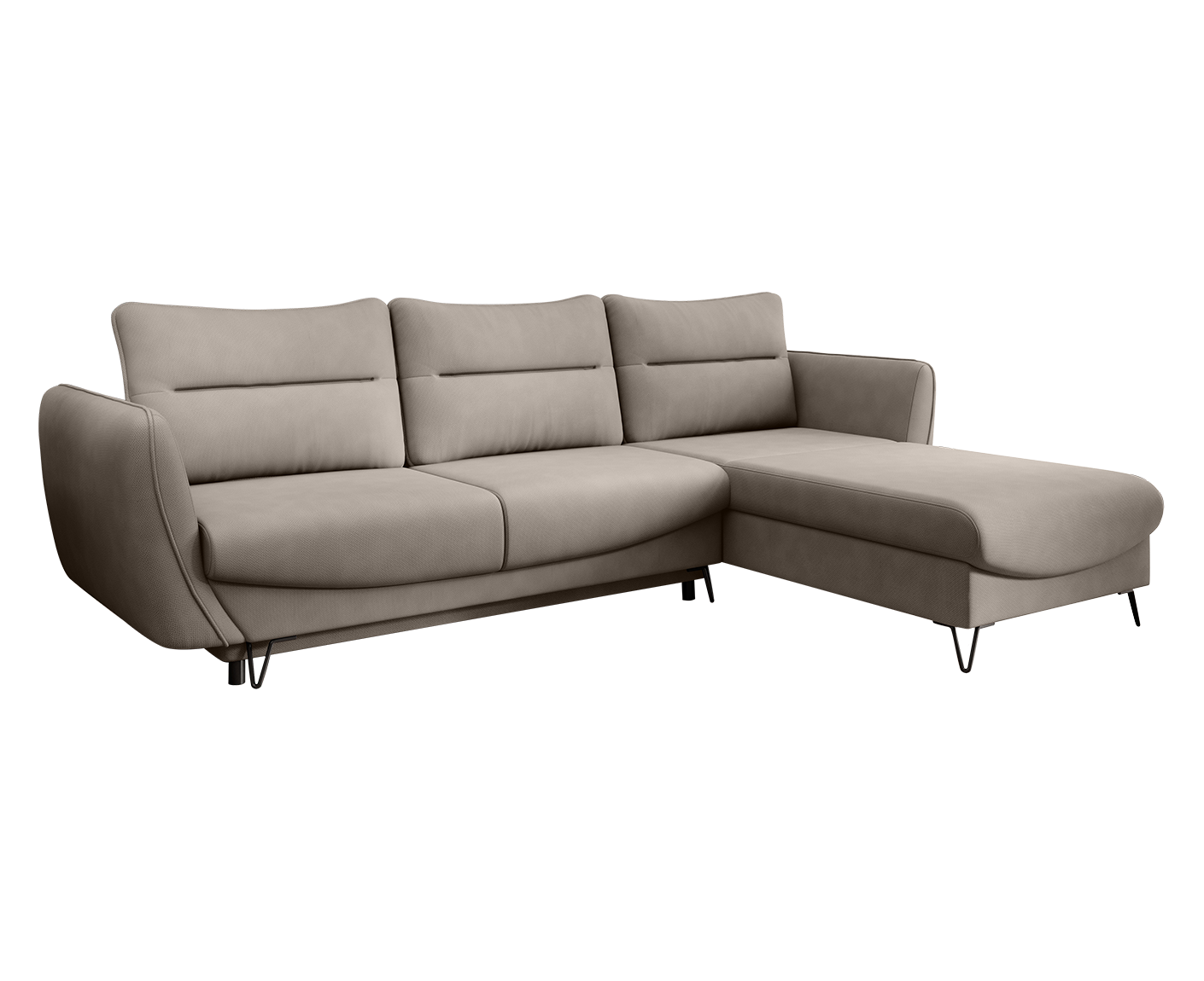 Silva Ecksofa 276 x 201 cm, Microvelour