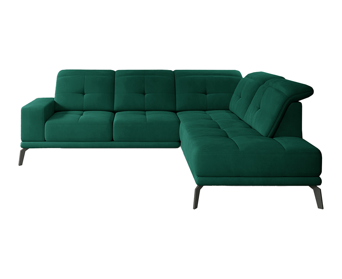 Theodore Ecksofa 275 x 200 cm, Samt