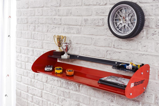 Cilek CHAMPION RACER Regal Hängeregal Wandboard Rot - Voelpe