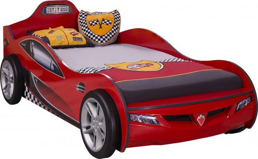 Cilek COUPE Autobett Kinderbett Bett Rennfahrerbett Rot
