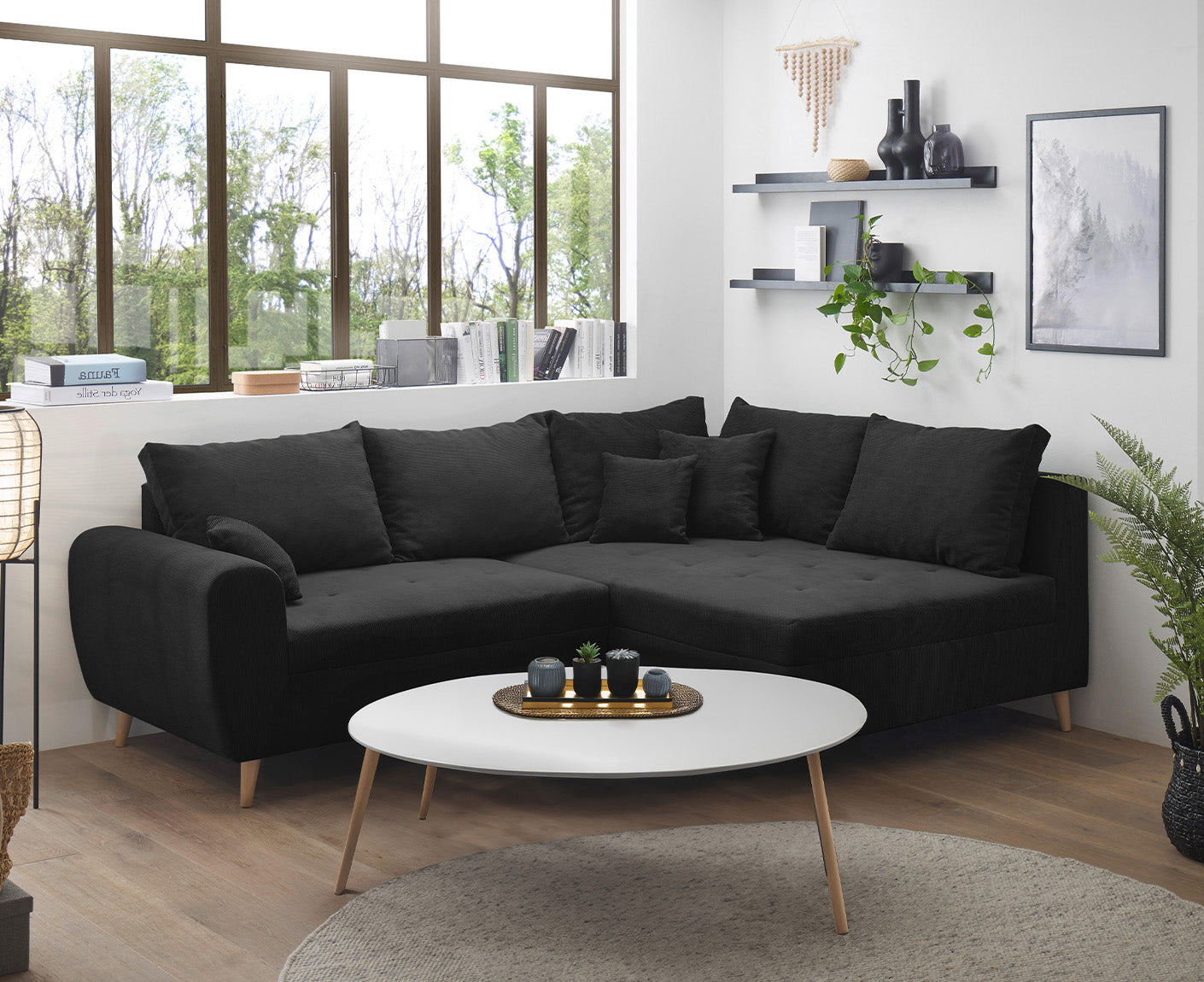 Calanda Ecksofa 249 x 175 cm (Cord)