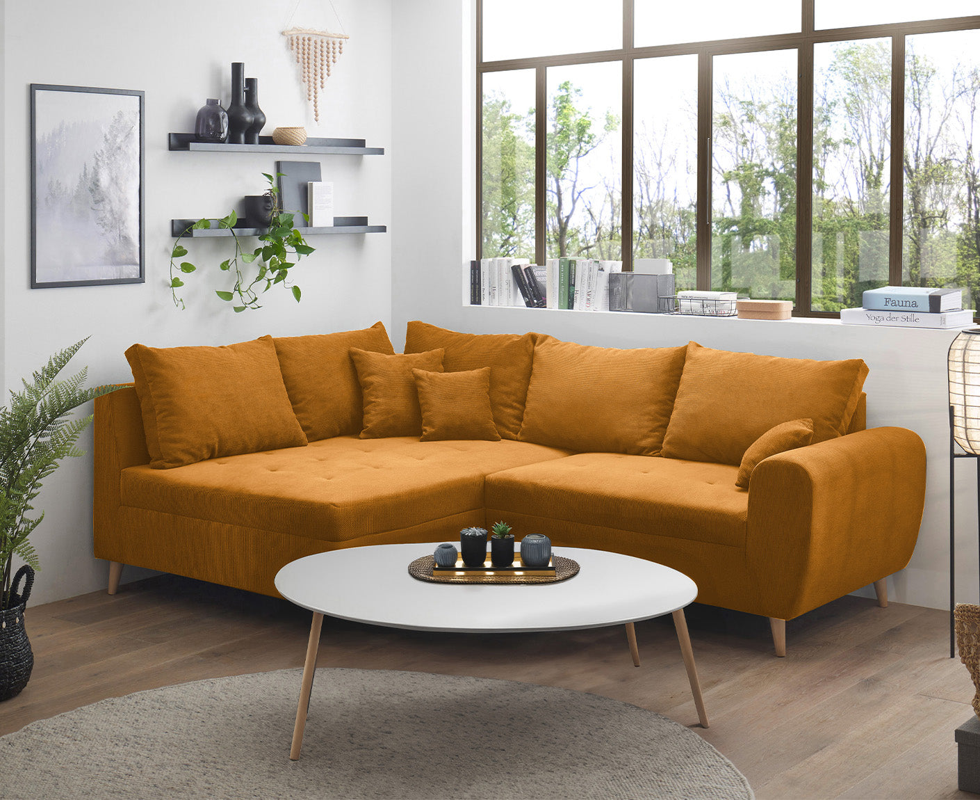 Calanda Ecksofa 249 x 175 cm (Cord)