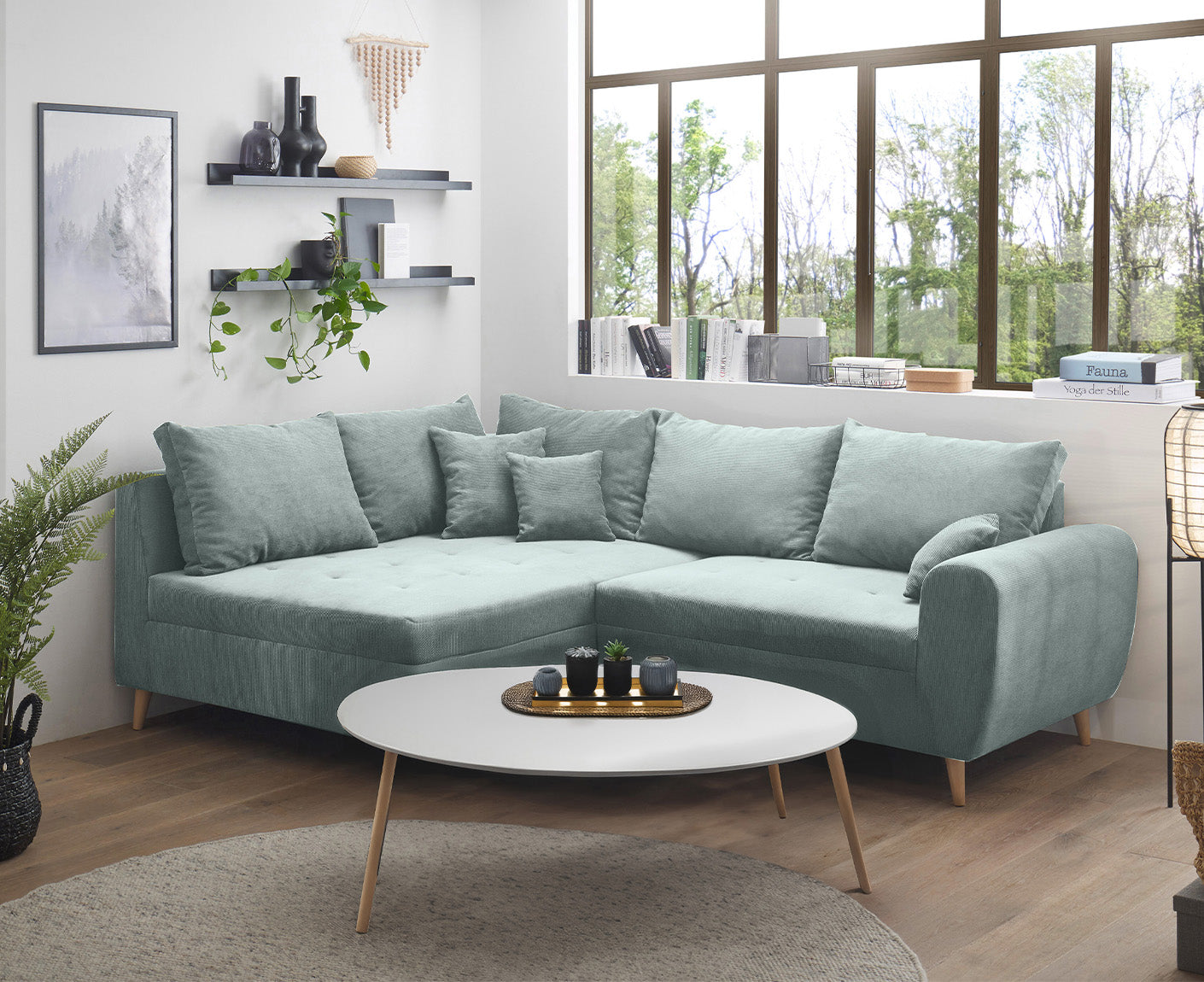 Calanda Ecksofa 249 x 175 cm (Cord)