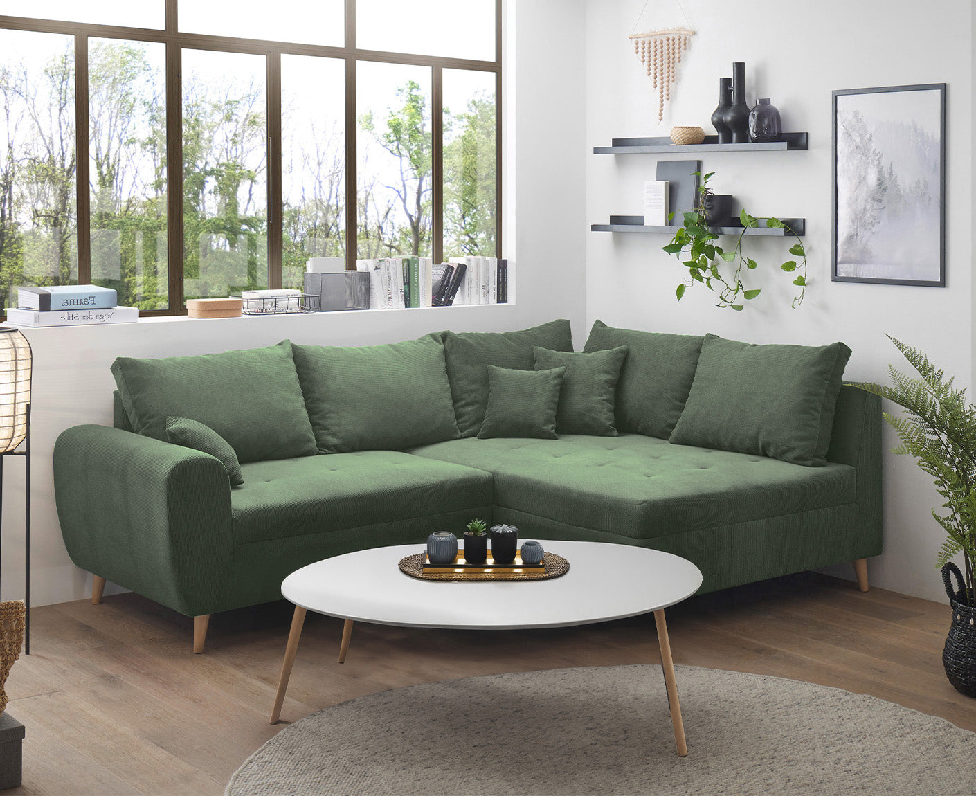 Calanda Ecksofa 249 x 175 cm (Cord)