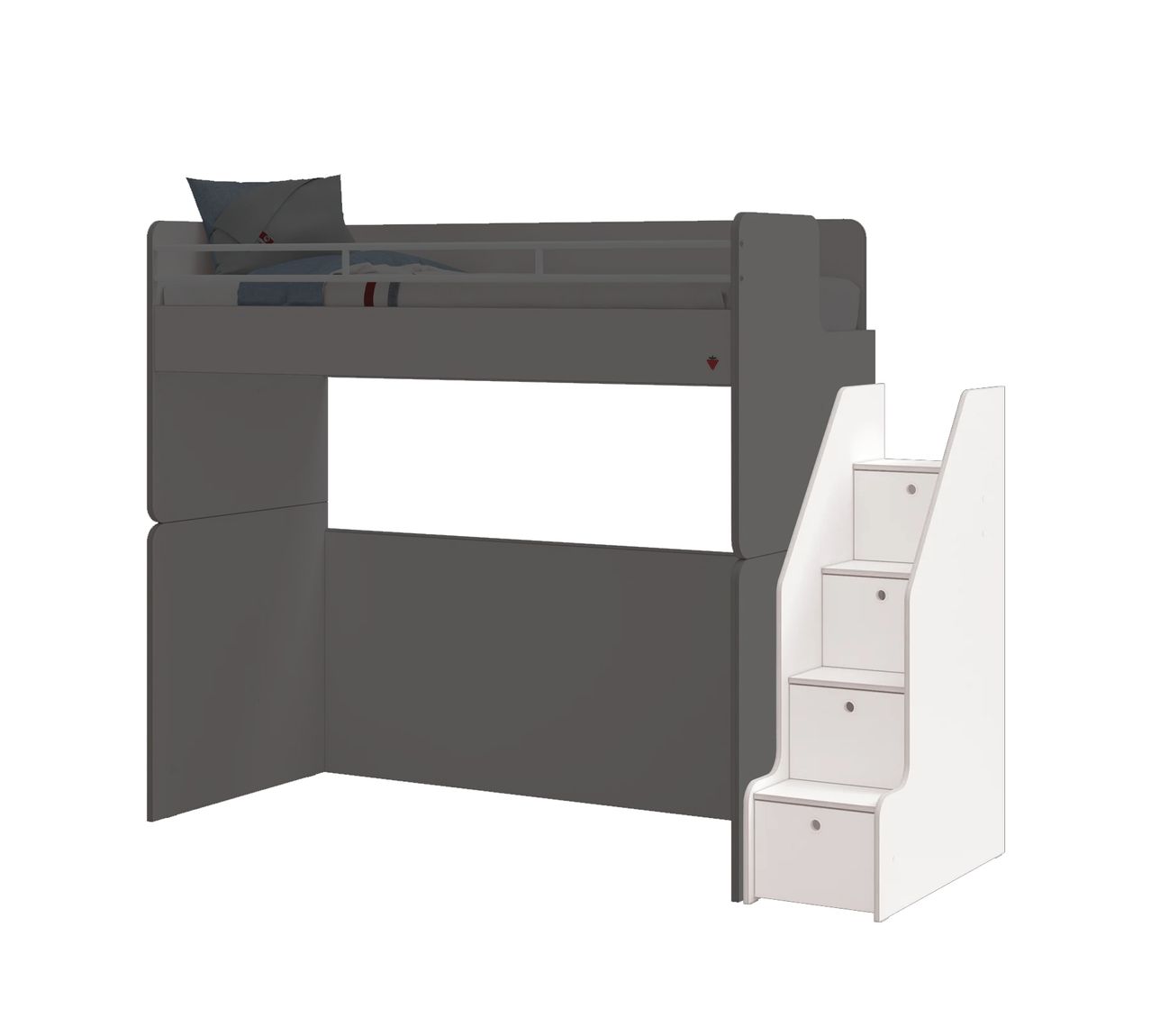 Cilek STUDIO BUNK BED Etagentreppe Weiß