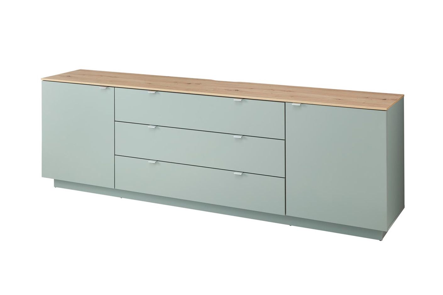 Core Sideboard Schilf supermatt / Artisan Eiche