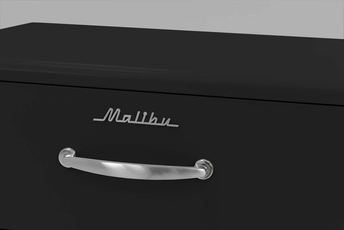 Malibu Schuhschrank Schwarz