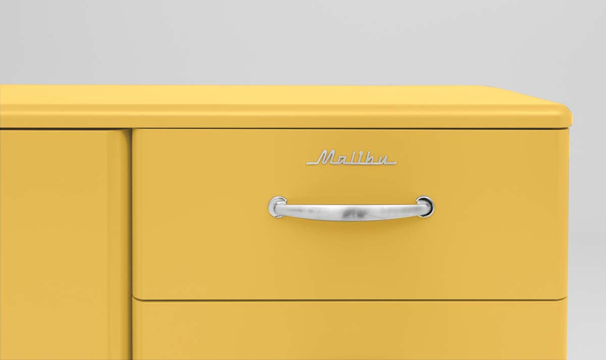 Malibu Highboard Gelb