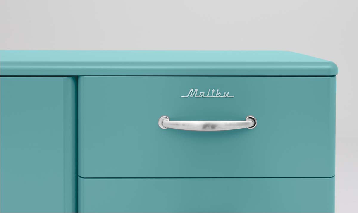 Malibu Highboard Blau